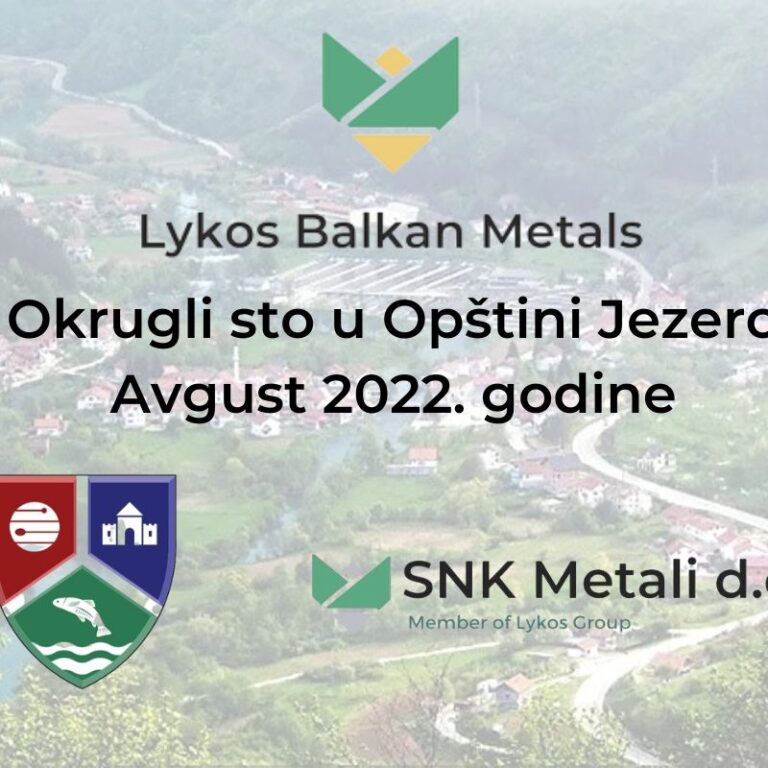 Okrugli sto u Opštini Jezero Avgust 2022. godine (1)